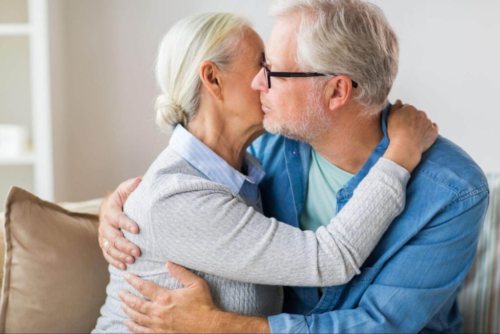 couple discussing what is craniosacral therapy