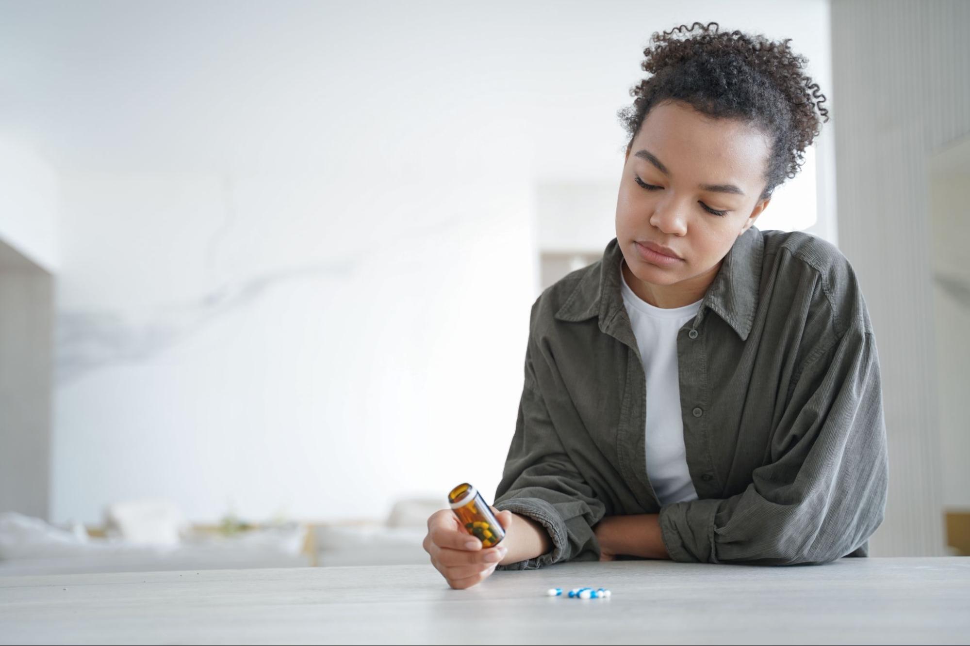 woman wondering if gabapentin is a controlled substance