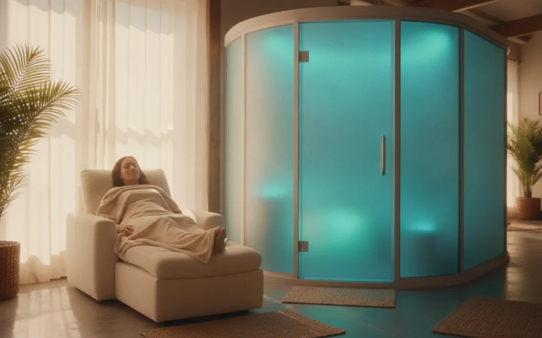 Calm sensory float therapy setting in Sarasota