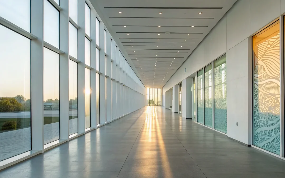 A clear hallway on the path to integrated recovery from a dual diagnosis.