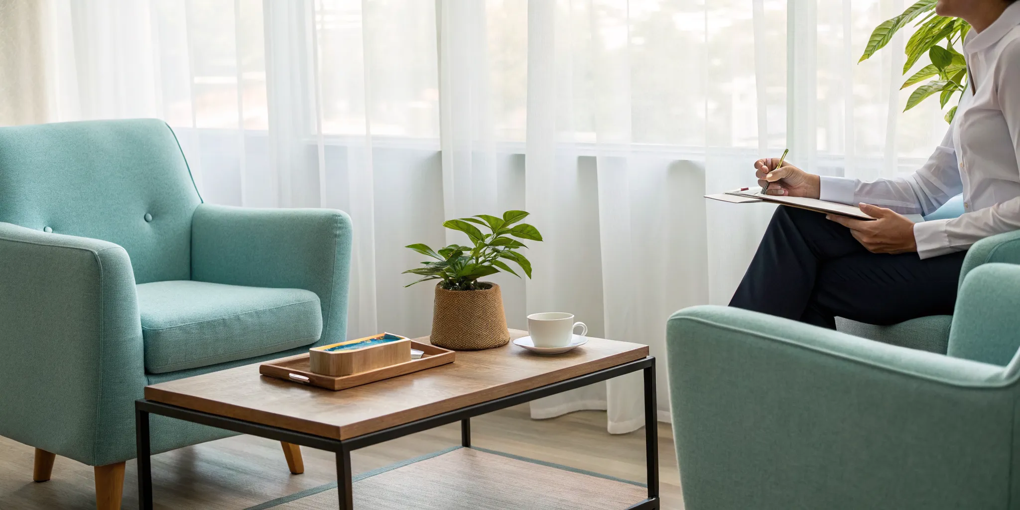 Supportive outpatient mental health counseling conversation in Sarasota